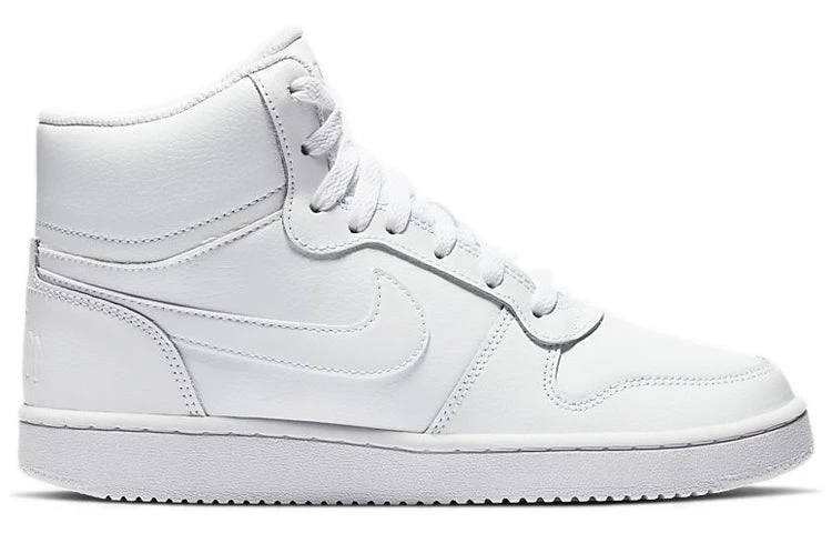 (WMNS) Nike Ebernon Mid 'Triple White' AQ1778-100 2 (WMNS) Nike Ebernon Mid 'Triple White' AQ1778-100 - Image 2