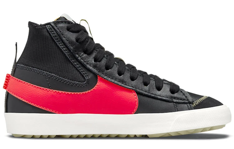 Nike Blazer Mid '77 Jumbo 'Black Bright Crimson' DD3111-001 2 Nike Blazer Mid '77 Jumbo 'Black Bright Crimson' DD3111-001 - Image 2