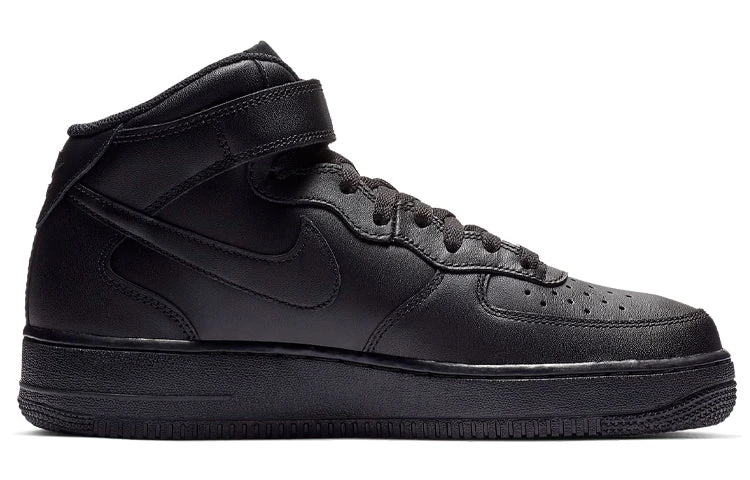 Nike Air Force 1 Mid '07 'Triple Black' CW2289-001 2 Nike Air Force 1 Mid '07 'Triple Black' CW2289-001 - Image 2