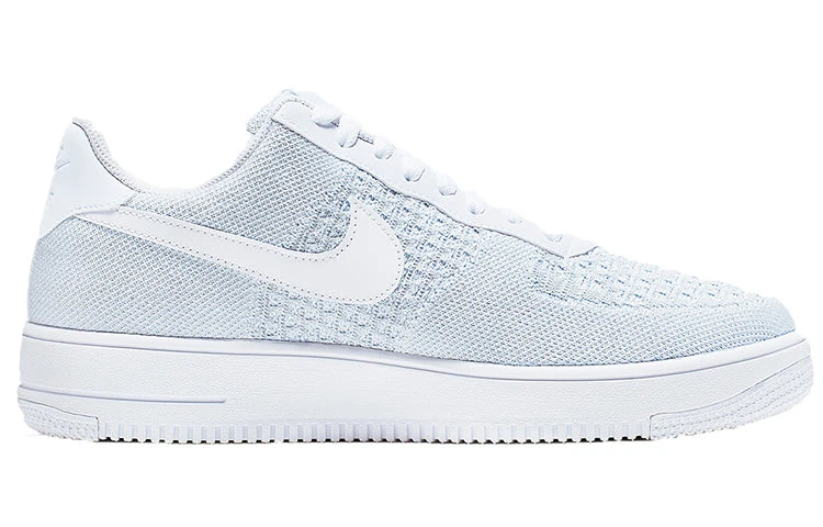 Nike Air Force 1 Flyknit Low 2.0 'Pure Platinum' AV3042-100 2 Nike Air Force 1 Flyknit Low 2.0 'Pure Platinum' AV3042-100 - Image 2