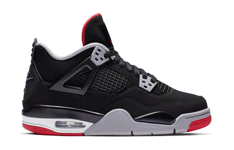 Nike (GS) Air Jordan 4 Retro OG 'Bred' 2019 408452-060 2 Nike (GS) Air Jordan 4 Retro OG 'Bred' 2019 408452-060 - Image 2