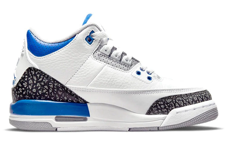 Nike (GS) Air Jordan 3 Retro 'Racer Blue' 398614-145 2 Nike (GS) Air Jordan 3 Retro 'Racer Blue' 398614-145 - Image 2