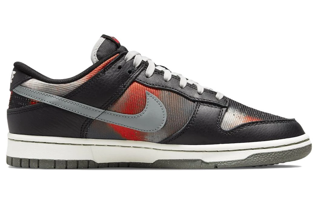 Nike Dunk Low 'Graffiti Pack - Black Red' DM0108-001 2 Nike Dunk Low 'Graffiti Pack - Black Red' DM0108-001 - Image 2