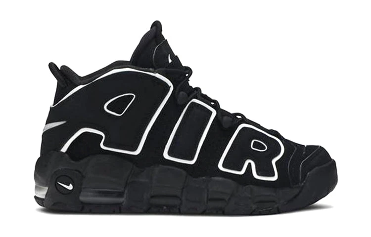 (GS) Nike Air More Uptempo 'Black' 2016 415082-002 2 (GS) Nike Air More Uptempo 'Black' 2016 415082-002 - Image 2