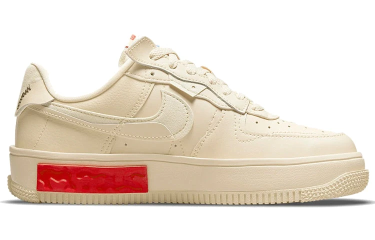 (WMNS) Nike Air Force 1 Fontanka 'Pearl White University Red' DA7024-200 2 (WMNS) Nike Air Force 1 Fontanka 'Pearl White University Red' DA7024-200 - Image 2