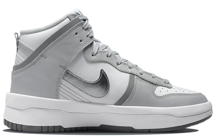 (WMNS) Nike Dunk High Up 'Light Smoke Grey' DH3718-106 2 (WMNS) Nike Dunk High Up 'Light Smoke Grey' DH3718-106 - Image 2