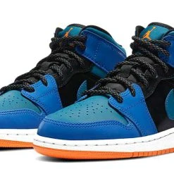 Nike (GS) Air Jordan 1 Mid 'Racer Blue' 554725-440 -Nike Shop 2 09264415 2abd 43bc 9dc3 0c6e017a498b