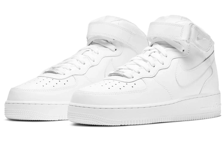 Nike Air Force 1 Mid '07 'Triple White' CW2289-111 3 Nike Air Force 1 Mid '07 'Triple White' CW2289-111 - Image 3