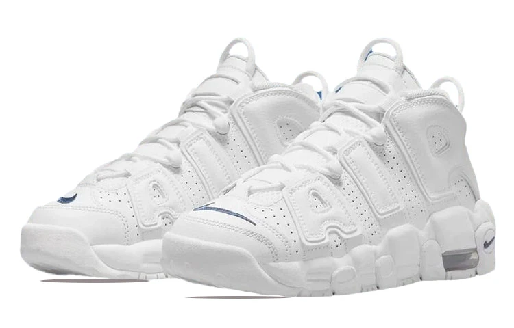 (GS) Nike Air More Uptempo 'White Midnight Navy' DH9719-100 3 (GS) Nike Air More Uptempo 'White Midnight Navy' DH9719-100 - Image 3