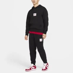 Nike Air Jordan Flight Logo Casual Sports Fleece Lined Pullover Black CZ8261-010 7 Nike Air Jordan Flight Logo Casual Sports Fleece Lined Pullover Black CZ8261-010 -Nike Shop 2 50b5f42d 1767 4b73 abe7 41b1e2fa6665