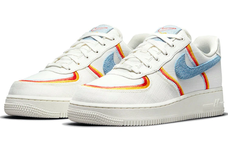 (WMNS) Nike Air Force 1 Low 'Sail Denim Swoosh' DJ4655-133 3 (WMNS) Nike Air Force 1 Low 'Sail Denim Swoosh' DJ4655-133 - Image 3