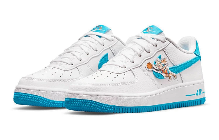 (GS) Nike Space Jam X Air Force 1 '07 'Hare' DM3353-100 3 (GS) Nike Space Jam X Air Force 1 '07 'Hare' DM3353-100 - Image 3