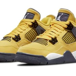Nike (GS) Air Jordan 4 Retro 'Lightning' 2021 408452-700 8 Nike (GS) Air Jordan 4 Retro 'Lightning' 2021 408452-700 -Nike Shop 2 5b365a0d 4d8d 4e34 8015 ce2fca93a489