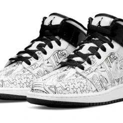 Nike (GS) Air Jordan 1 Mid SE 'DIY' DC4099-100 -Nike Shop 2 6024bf70 53e8 443c a55a 90605da23f3f