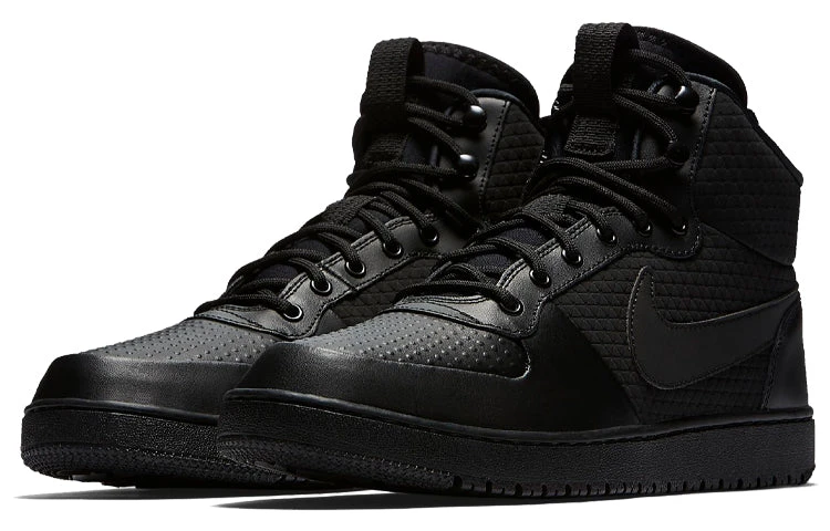 Nike Court Borough Mid Winter 'Triple Black' AA0547-002 3 Nike Court Borough Mid Winter 'Triple Black' AA0547-002 - Image 3