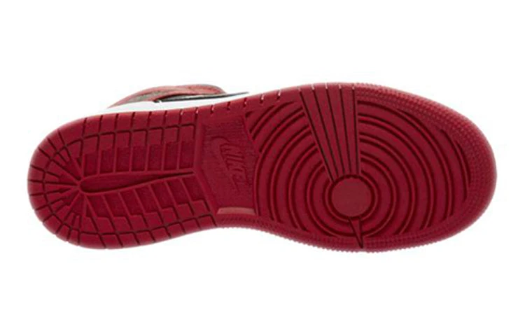 Nike (GS) Air Jordan 1 Mid 'Chicago' 554725-173 3 Nike (GS) Air Jordan 1 Mid 'Chicago' 554725-173 - Image 3