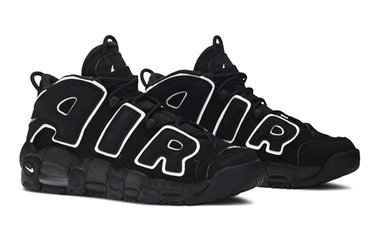 (GS) Nike Air More Uptempo 'Black' 2016 415082-002 3 (GS) Nike Air More Uptempo 'Black' 2016 415082-002 - Image 3