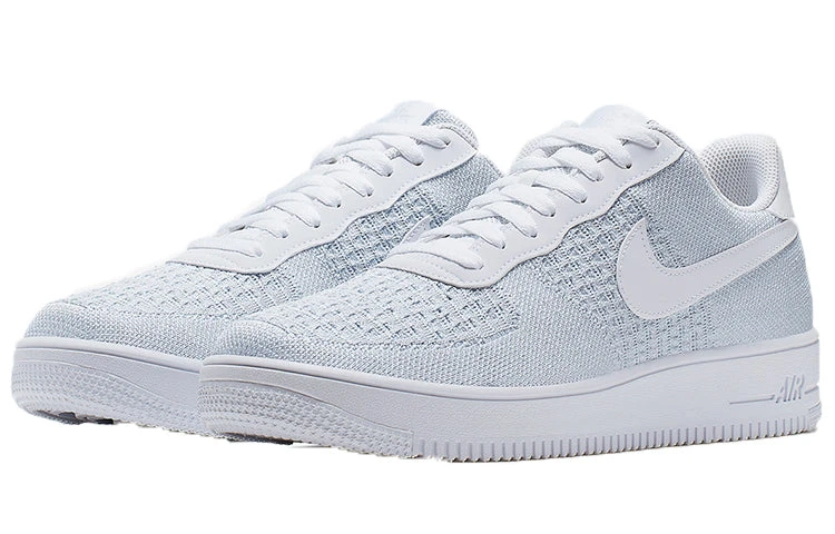 Nike Air Force 1 Flyknit Low 2.0 'Pure Platinum' AV3042-100 3 Nike Air Force 1 Flyknit Low 2.0 'Pure Platinum' AV3042-100 - Image 3