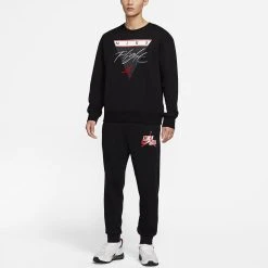 Nike Air Jordan Flight MENS Print Crew-neck Sports Black CZ8265-010 7 Nike Air Jordan Flight MENS Print Crew-neck Sports Black CZ8265-010 -Nike Shop 2 86c00145 a4c2 4806 9a52 bb7a177d24e3