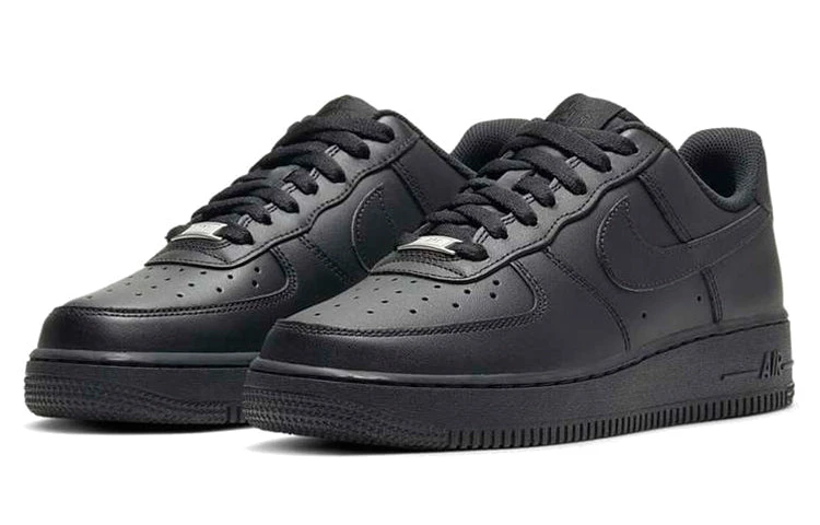 (WMNS) Nike Air Force 1 '07 'Triple Black' DD8959-001 3 (WMNS) Nike Air Force 1 '07 'Triple Black' DD8959-001 - Image 3