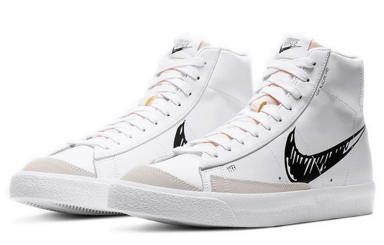 Nike Blazer Mid 77 'Sketch - Black' CW7580-101 3 Nike Blazer Mid 77 'Sketch - Black' CW7580-101 - Image 3