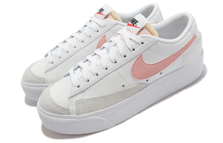 (WMNS) Nike Blazer Low Platform 'White Pink Glaze' DJ0292-103 3 (WMNS) Nike Blazer Low Platform 'White Pink Glaze' DJ0292-103 - Image 3