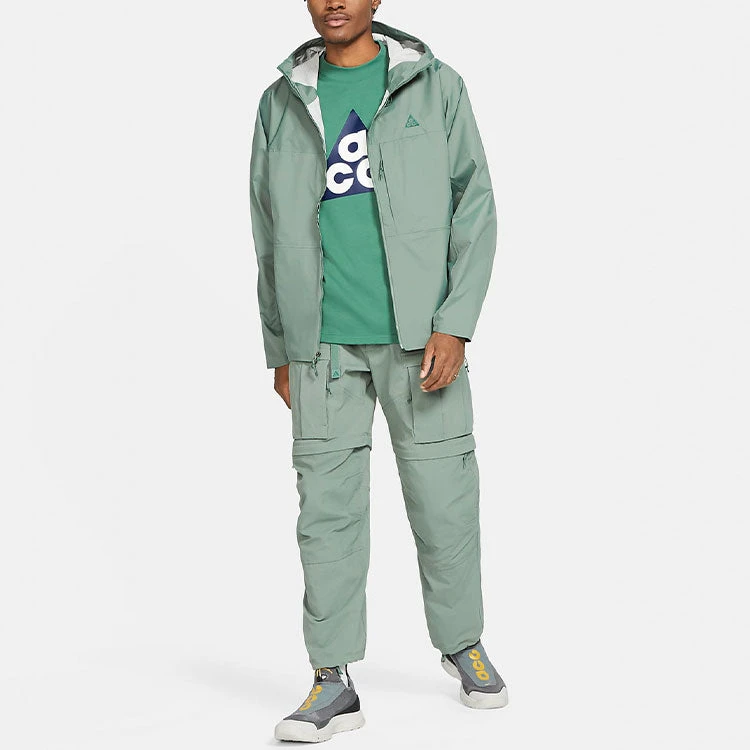 Nike ACG Tuff Nuggets Casual Sports Logo Hooded Jacket Green DH3198-365 3 Nike ACG Tuff Nuggets Casual Sports Logo Hooded Jacket Green DH3198-365 - Image 3