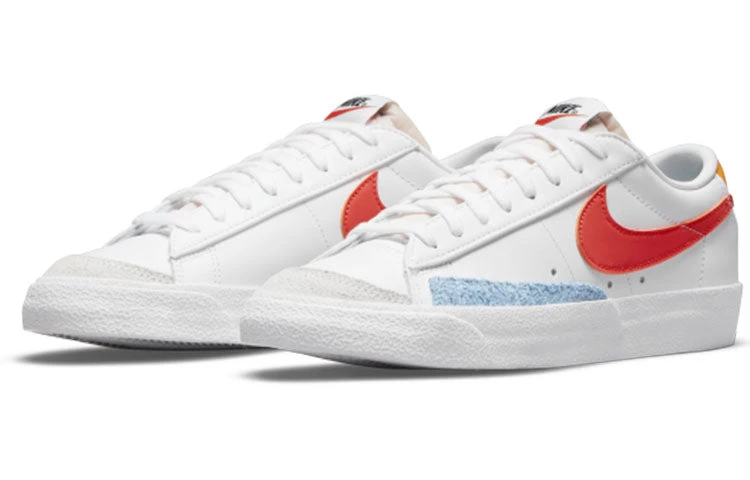 (WMNS) Nike Blazer Low '77 'White Orange' DC4769-105 3 (WMNS) Nike Blazer Low '77 'White Orange' DC4769-105 - Image 3