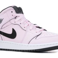Nike (GS) Air Jordan 1 Mid 'Pink Foam' 555112-601 -Nike Shop 2 f87bd01e 2eab 4728 b266 2b5ee1507c6f