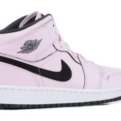 Nike (GS) Air Jordan 1 Mid 'Pink Foam' 555112-601 -Nike Shop 3 0b956484 8d0f 4270 9cec a79ede6e0bb3