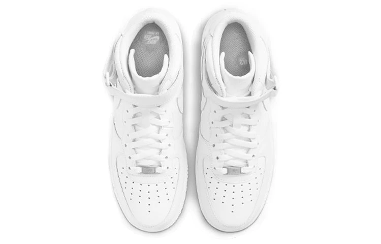 Nike Air Force 1 Mid '07 'Triple White' CW2289-111 4 Nike Air Force 1 Mid '07 'Triple White' CW2289-111 - Image 4