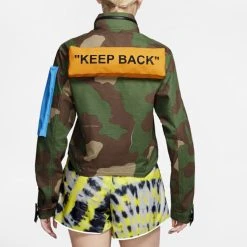 (WMNS) Nike X OFF-WHITE Crossover Printing Hooded Drawstring Green Camouflage Jacket CK5623-385 7 (WMNS) Nike X OFF-WHITE Crossover Printing Hooded Drawstring Green Camouflage Jacket CK5623-385 -Nike Shop 3 25c6537a 92d9 4390 a181 869ef2924730