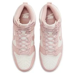 (WMNS) Nike Dunk High 'Pink Oxford' DD1869-003 -Nike Shop 3 26537ea2 2ced 42c0 ac41 95a20e09d2ce