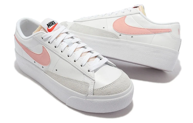 (WMNS) Nike Blazer Low Platform 'White Pink Glaze' DJ0292-103 4 (WMNS) Nike Blazer Low Platform 'White Pink Glaze' DJ0292-103 - Image 4