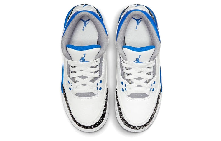 Nike (GS) Air Jordan 3 Retro 'Racer Blue' 398614-145 4 Nike (GS) Air Jordan 3 Retro 'Racer Blue' 398614-145 - Image 4
