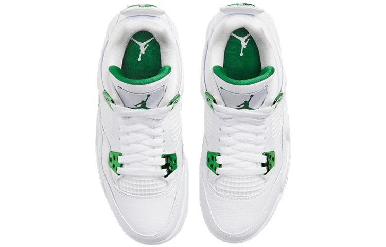 Nike (GS) Air Jordan 4 Retro 'Green Metallic' 408452-113 4 Nike (GS) Air Jordan 4 Retro 'Green Metallic' 408452-113 - Image 4