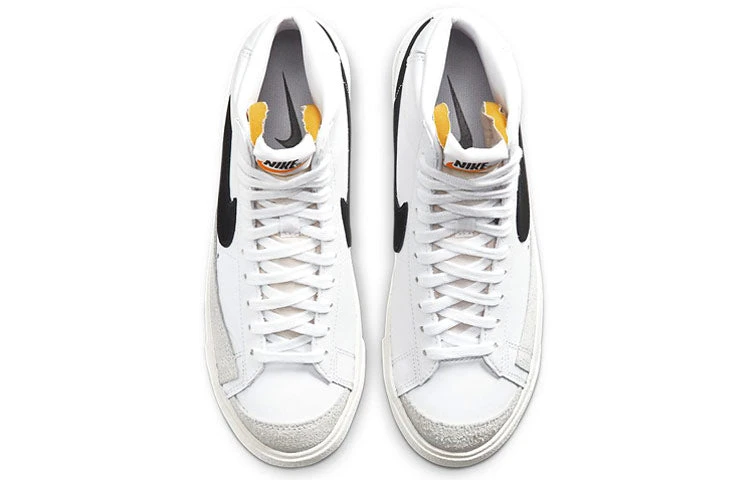 (WMNS) Nike Blazer Mid 77 Vintage 'White Black' CZ1055-100 4 (WMNS) Nike Blazer Mid 77 Vintage 'White Black' CZ1055-100 - Image 4
