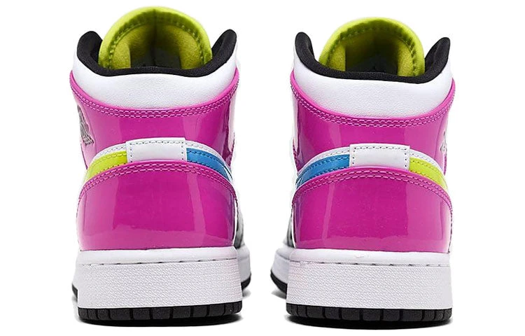 Nike (GS) Air Jordan 1 Mid SE 'Cyber Active Fuchsia' CZ9835-100 4 Nike (GS) Air Jordan 1 Mid SE 'Cyber Active Fuchsia' CZ9835-100 - Image 4
