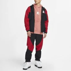 Nike Air Jordan Flight Splicing Casual Sports Stand Collar Jacket Black CV3151-010 -Nike Shop 3 b7bc9799 85a8 4d24 8424 4310b5226918