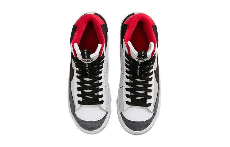 (GS) Nike Blazer Mid '77 SE 'Dance - White Black Red' DH8640-100 4 (GS) Nike Blazer Mid '77 SE 'Dance - White Black Red' DH8640-100 - Image 4