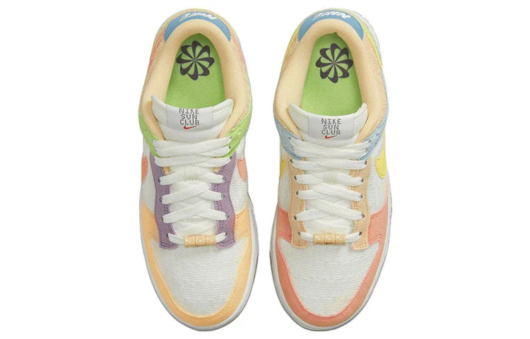 (WMNS) Nike Dunk Low SE 'Sun Club' DQ0265-100 4 (WMNS) Nike Dunk Low SE 'Sun Club' DQ0265-100 - Image 4