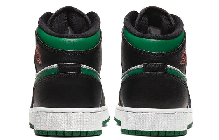 Nike (GS) Air Jordan 1 Mid 'Black Pine Green' 554725-067 5 Nike (GS) Air Jordan 1 Mid 'Black Pine Green' 554725-067 - Image 5