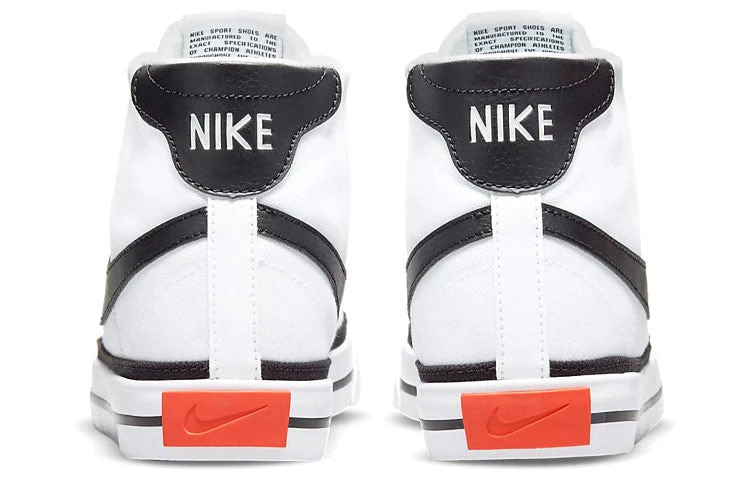 Nike Court Legacy Canvas Mid 'White Black' DD0162-100 5 Nike Court Legacy Canvas Mid 'White Black' DD0162-100 - Image 5