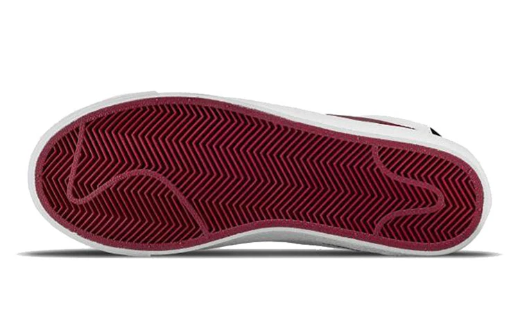 (GS) Nike Blazer Mid '77 SE 'White Rush Maroon' DH8640-101 5 (GS) Nike Blazer Mid '77 SE 'White Rush Maroon' DH8640-101 - Image 5