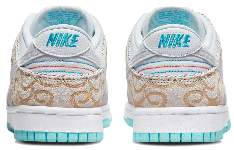 Nike Dunk Low SE 'Barber Shop - Grey' DH7614-500 5 Nike Dunk Low SE 'Barber Shop - Grey' DH7614-500 - Image 5