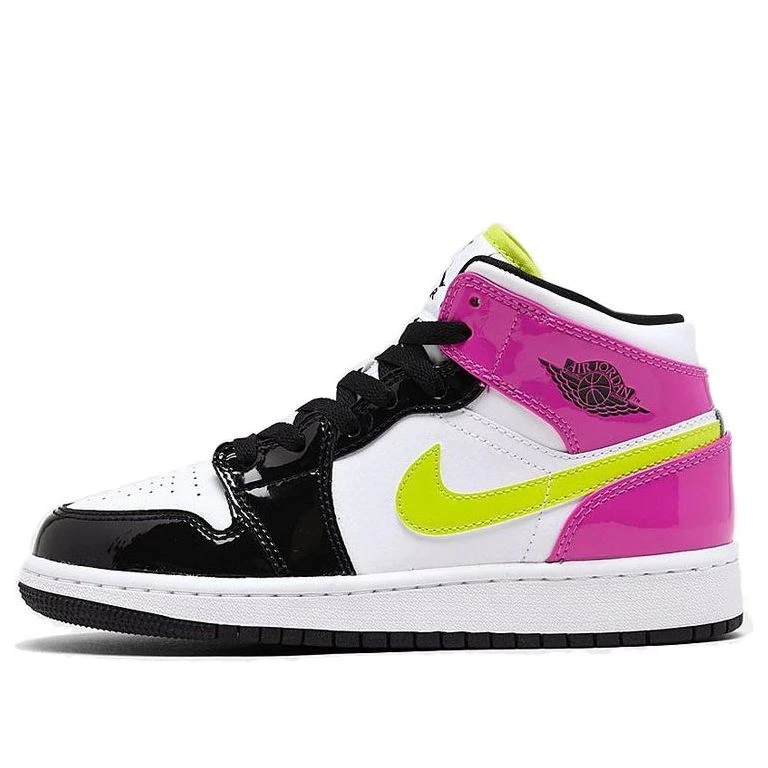 Nike (GS) Air Jordan 1 Mid SE 'Cyber Active Fuchsia' CZ9835-100 1 Nike (GS) Air Jordan 1 Mid SE 'Cyber Active Fuchsia' CZ9835-100