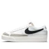 (WMNS) Nike Blazer Low Platform 'White Black' DJ0292-101