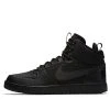Nike Court Borough Mid Winter 'Triple Black' AA0547-002