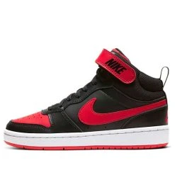 (GS) Nike Court Borough Mid 2 'Bred' CD7782-003