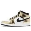 Nike (GS) Air Jordan 1 Mid SE 'Metallic Gold' DC1420-700